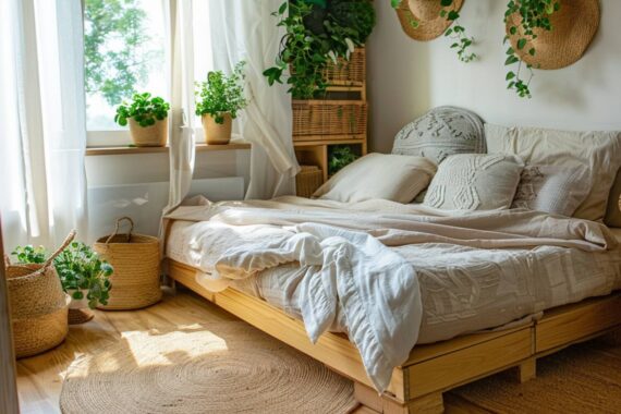 10 inspiracji na urządzenie kawalerki w stylu eco-friendly z kompaktowymi meblami