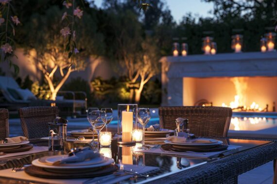 Jak urządzić przestrzeń jadalną w ogrodzie