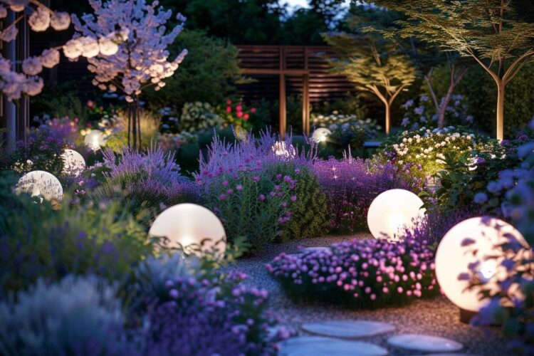 jakie oświetlenie LED wybrać do ogrodów z dużą ilością kwiatów
