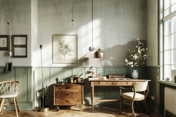 Jakie techniki malowania ścian najlepiej komponują się z wnętrzami skandynawskimi