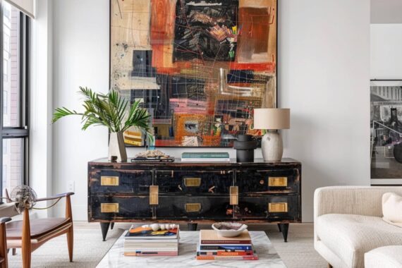 10 inspiracji na wykorzystanie starych mebli w nowoczesnym wnętrzu