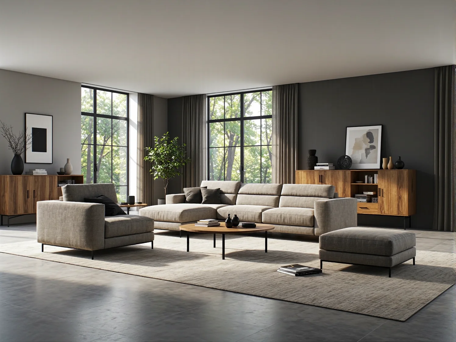 Biały regał drabina styl skandynawski do nowoczesnego wnętrza