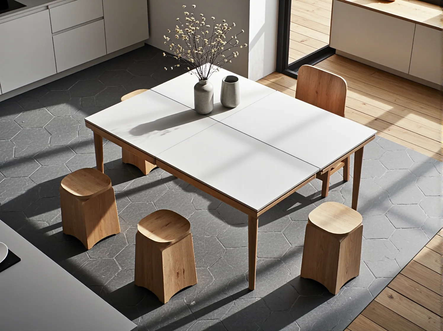 Kompaktowe meble modułowe optymalizujące małą przestrzeń