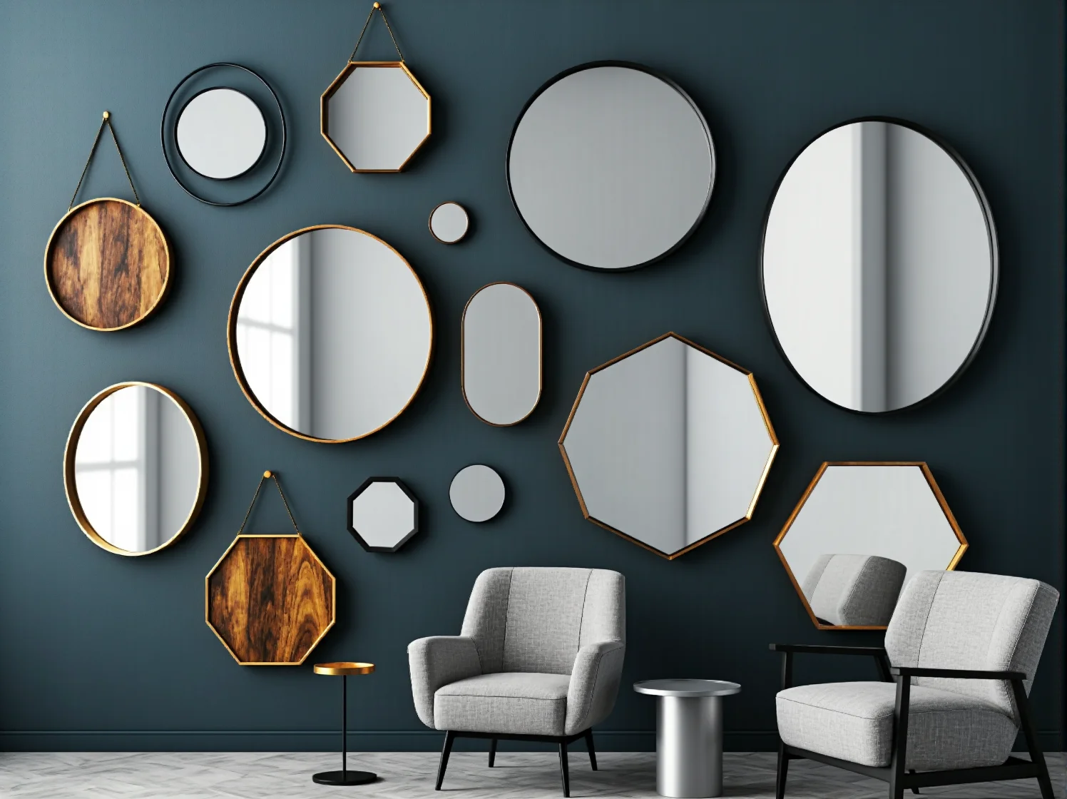 Jasne i lekkie zasłony w oknach nadające wnętrzu lekkości i przestrzeni.