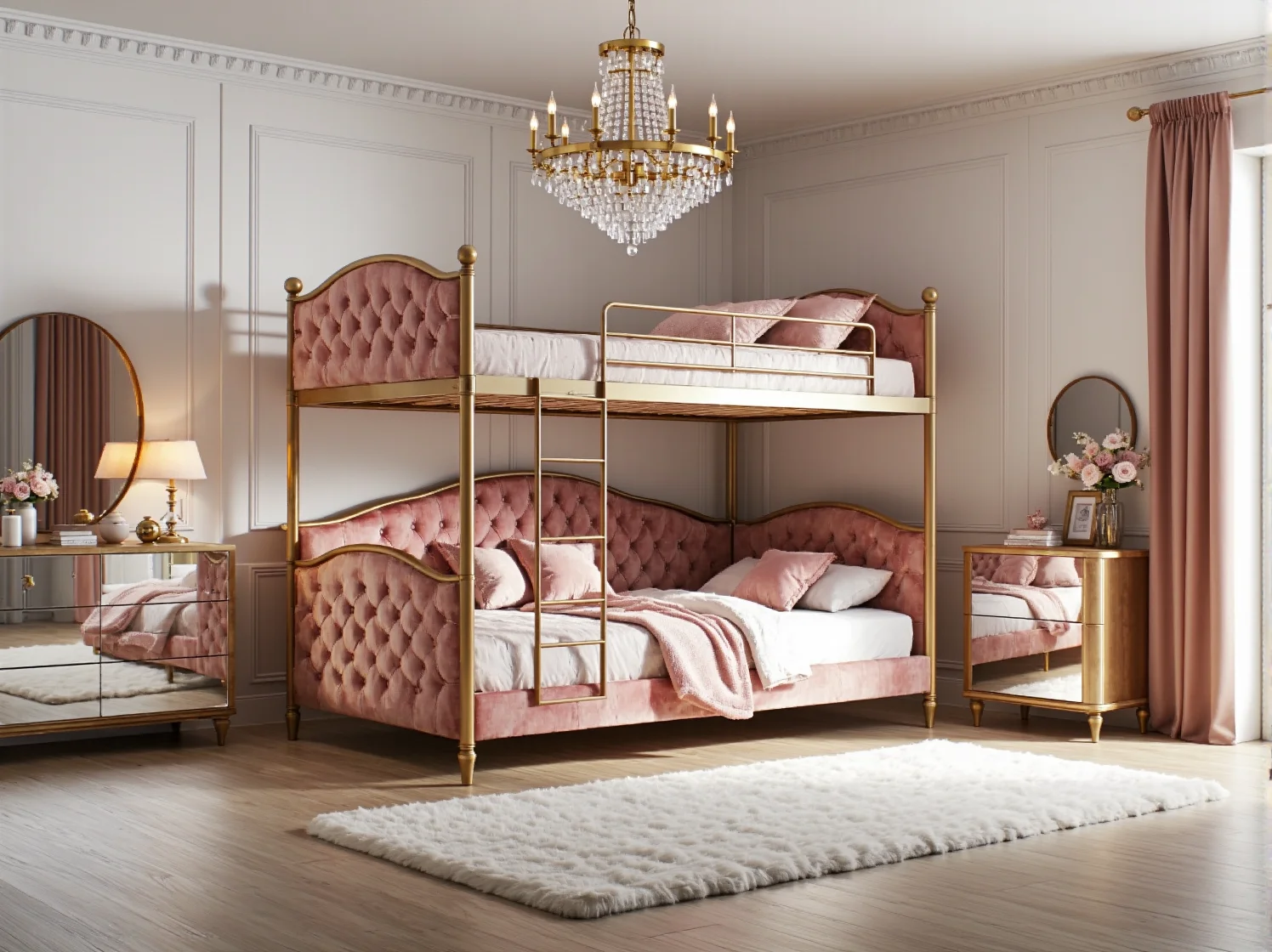 Ranking: Najlepsze łóżka piętrowe w stylu glamour na 2025 rok