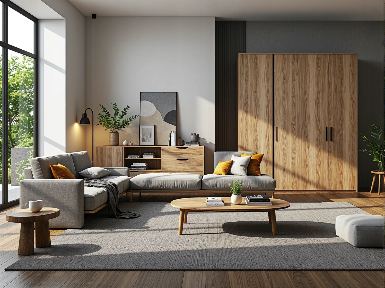 Stylowe łóżko rattanowe dla malucha w pokoju inspirowanym naturą