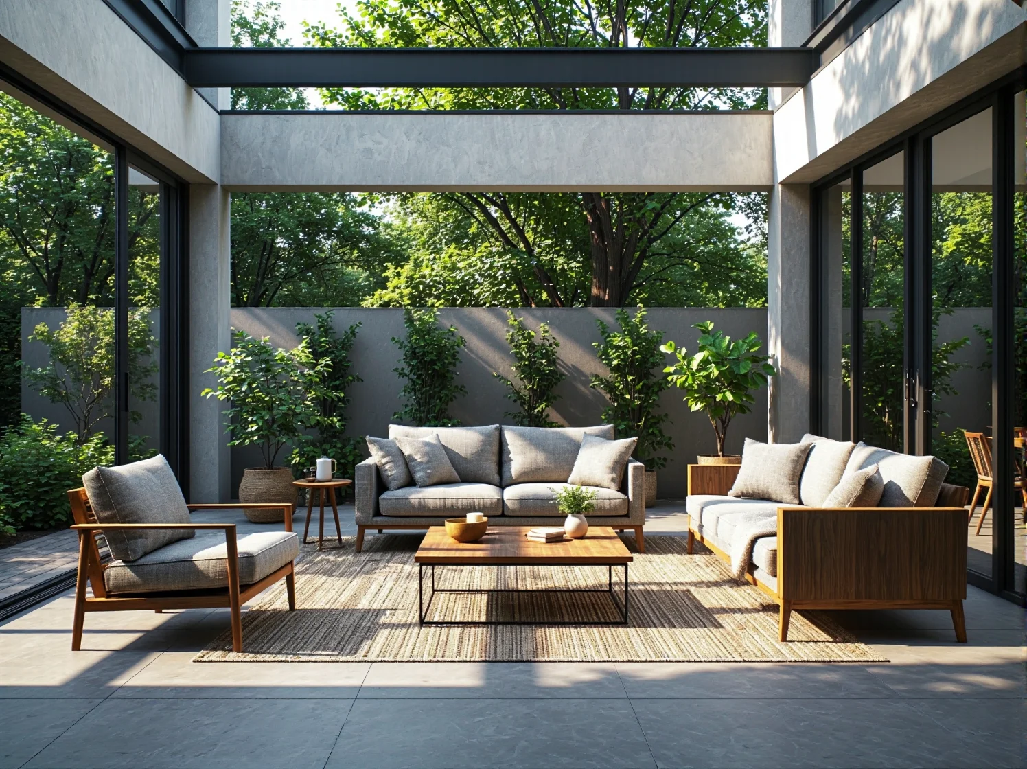 Metalowe meble ogrodowe malowane proszkowo odporne na korozję i rdzę