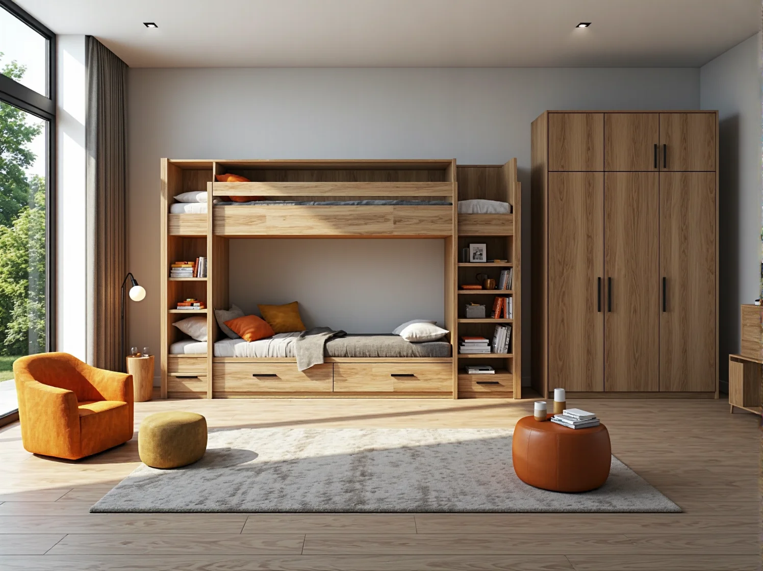 Bezpieczne łóżko z litego drewna certyfikowanego w rankingu 2025