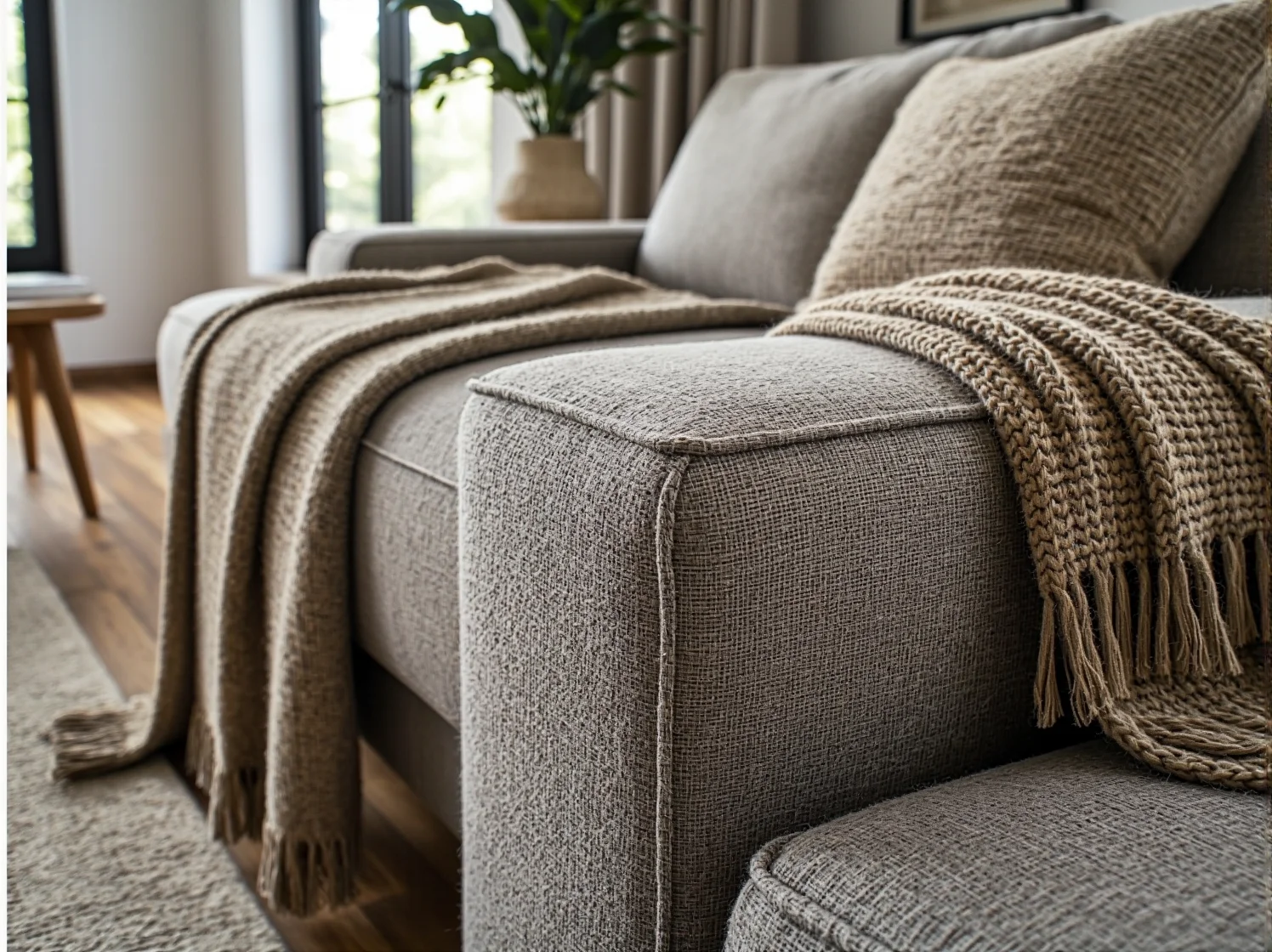 Pielęgnacja tkanin naturalnych na meblach wypoczynkowych