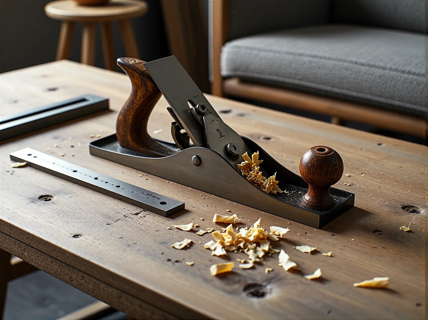 Solidna piła ręczna do drewna i miarka zwijana niezbędne w każdym projekcie Zrób To Sam.