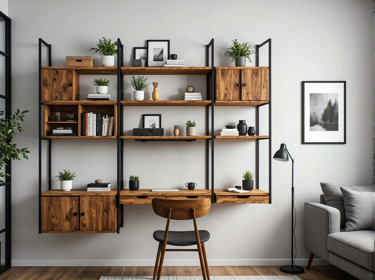 Modułowa sofa z funkcją spania oszczędzająca miejsce w niewielkim pokoju dziennym