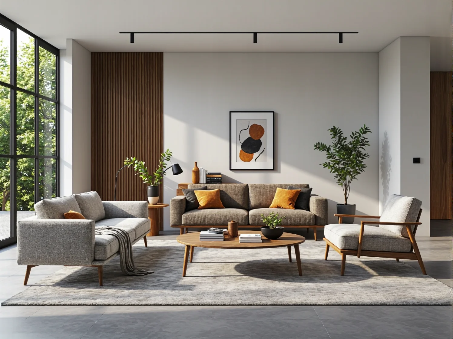 Elegancki stolik kawowy z marmuru z dodatkową półką na akcesoria